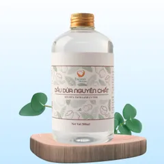 Dầu Dừa Tách Lạnh Ly Tâm Escoco - Dầu Dừa Tinh Khiết Chăm Sóc Da, Tóc & Súc Miệng - Sản Phẩm Tự Nhiên An Toàn cho Cả Gia Đình