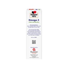 Viên dầu cá Doppelherz Omega 3 - Bổ não, đẹp da, tốt cho mắt, chứa Folic Acid, B6, B12 - Hỗ trợ sức khỏe từ Đức 30 viên
