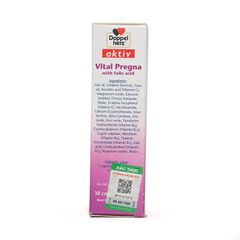 Vitamin Bầu Tổng Hợp Doppelherz Vitap Pregna - Vitamin Chăm Sóc Mẹ Bầu Nhập Khẩu Đức, Hỗ Trợ Sức Khỏe & Phát Triển Thai Nhi