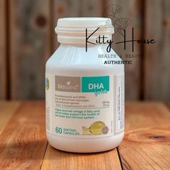 Viên uống bổ sung DHA cho bé Bio Island - Hỗ trợ phát triển não bộ và thị lực - 60 viên Omega-3 cho trẻ em
