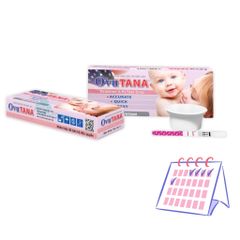 Que thử rụng trứng OVUTANA - Hộp 12 Que, phát hiện thời gian rụng trứng nhanh chóng, chính hãng, hỗ trợ thụ thai hiệu quả