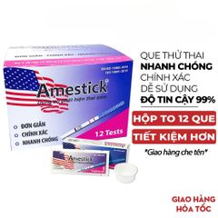 Que Thử Thai Amestick Tanaphar - Hộp 12 Que Phát Hiện Thai Sớm, Chính Xác và Đơn Giản tại Nhà Hàng Việt Nam