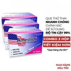 Que Thử Thai Amestick Tanaphar - Hộp 12 Que Phát Hiện Thai Sớm, Chính Xác và Đơn Giản tại Nhà Hàng Việt Nam