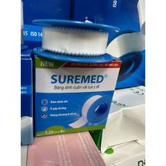 Hộp 12 Cuộn Băng Keo Dính Vải Lụa Y Tế UGOTANA - Băng Dính Silk Tape Chất Lượng Cao, An Toàn Cho Da