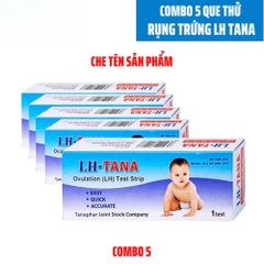 Combo 5 Que Thử Rụng Trứng LH Tana - Phát Hiện Rụng Trứng Chính Xác Cao, Thử Nghiệm Dễ Dàng, Hỗ Trợ Thụ Thai
