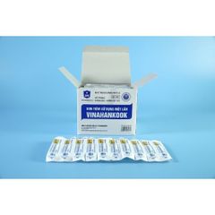 Hộp 100 Đầu Kim Tiêm Vinahankook 26G - Kim Tiêm Vô Trùng, Sử Dụng 1 Lần, Chất Liệu Thép Không Gỉ, An Toàn cho Y Tế