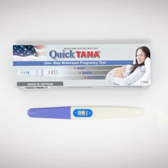 Bút Thử Thai QuickTana - Phát Hiện Thai Sớm Chính Xác, Tiện Lợi, Hộp 1 Bút, Dùng Ngay Không Cần Cốc
