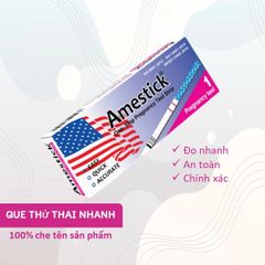 Que Thử Thai Amestick - Bộ 100 Que Xét Nghiệm Hormone HCG, Phòng Khám và Nhà Thuốc - Chất Lượng Cao, Dễ Sử Dụng