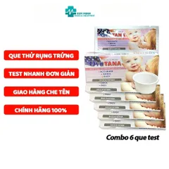 Combo 6 Que Thử Rụng Trứng Ovutana - Phát Hiện Ngày Rụng Trứng Chính Xác - Hàng Chính Hãng Giao Hàng Kín Đáo