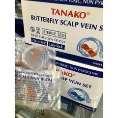 Bộ 50 Kim Cánh Bướm 23G 25G Tanako – Kim Tiêm Tĩnh Mạch Được Tiệt Trùng An Toàn Cho Trẻ Em Và Người Lớn