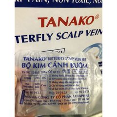 Bộ 50 Kim Cánh Bướm 23G 25G Tanako – Kim Tiêm Tĩnh Mạch Được Tiệt Trùng An Toàn Cho Trẻ Em Và Người Lớn