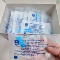 Kim Cánh Bướm Vinahankook 23G 25G - Kim Truyền Tĩnh Mạch Vô Trùng, Dùng Một Lần, Chất Lượng Cao, An Toàn Sử Dụng Trong Y Tế