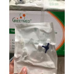 Khóa 3 Chạc Greetmed - Khóa 3 Chia Không Dây Nối & Có Dây Nối, Dụng Cụ Y Tế Đặc Biệt, Sử Dụng Một Lần, Vô Trùng, Xoay 360˚