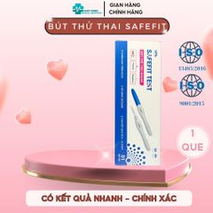 Combo 4 Bút Thử Thai Safefit và 4 Que Thử Thai Allisa - Phát Hiện Thai Sớm, Chính Xác, Dễ Dùng, Tiết Kiệm Chi Phí