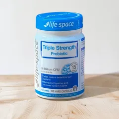 Viên uống men vi sinh Triple Strength Probiotic Life Space 30 viên