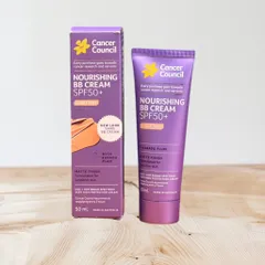 Kem Chống Nắng Che Khuyết Điểm Cancer Council SPF 50+ - BB Cream Dạng Matte Màu Sáng 50ml cho Da Mặt