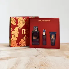Set nước hoa nam Dolce & Gabbane gồm 1 nước hoa EDT 100ml + dầu dưỡng râu 25ml + sữa tắm 50ml