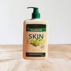 Xà phòng rửa tay Palmolive Skin Food Hyper Nourishing Hand Wash Desert Lime hương chanh 500ml