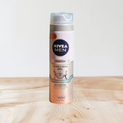 Gel Cạo Râu Nivea Men Sensitive 200ml - Chống Kích Ứng Da Nhạy Cảm, Dành Cho Phái Mạnh, Chất Lượng Cao