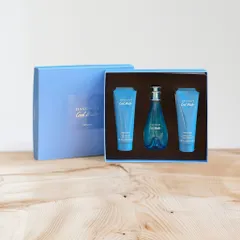 Set nước hoa nữ Davidoff Cool water EDT gồm nước hoa 100ml + sữa tắm 75ml + body lotion 75ml