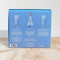 Set nước hoa nữ Davidoff Cool water EDT gồm nước hoa 100ml + sữa tắm 75ml + body lotion 75ml