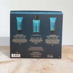 Set nước hoa nam Davidoff Cool Water Man gồm 1 nước hoa EDT 125ml + 1 sữa tắm 75ml + 1 dưỡng da sau cạo râu 75ml