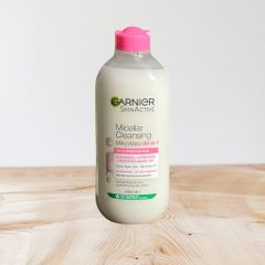 Nước Tẩy Trang Garnier Micellar Milky Cleansing Water 400ml - Dịu Nhẹ Cho Da Mặt, Chăm Sóc Da Trắng Sáng, Hàng Chính Hãng