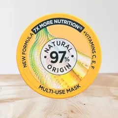Kem ủ tóc, mặt nạ tóc Garnier Fructis Hair Food Nourishing Banana Hair Food witj vitamin C, E, F 390ml