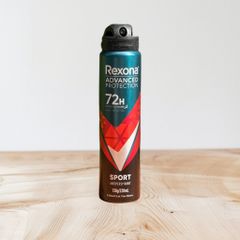 Xịt khử mùi nam giới Rexona's Advanced Protection Sport 220mL Antiperspirant Aerosol Deodorant