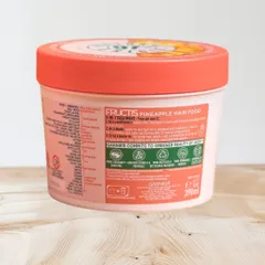 Kem ủ tóc đa năng mùi dứa Garnier Fructis Glossy Pineapple Hair Food 390ml