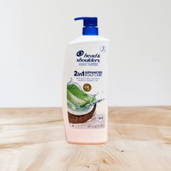 Dầu Gội Head & Shoulders 2in1 Advanced Scalp Care 1.18L - Chăm Sóc Da Đầu Hiệu Quả từ Mỹ