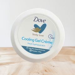 Kem Dưỡng Da Body Dove Body Love Cooling Gel Creme 145ml - Chăm Sóc Da Mát Lạnh, Sạch Dịu, Phù Hợp Mọi Loại Da