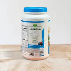 Bột bổ sung protein thuần chay Organic protein Orgain hộp 1.22kg vị vani