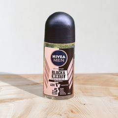 Lăn Khử Mùi Nivea Men Black & White Invisible 50ml - Ngăn Vệt Ố Vàng, Chống Mồ Hôi, Hương Nam Tính 48 Giờ