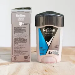Lăn Khử Mùi Rexona Men Clinical Protection Hương Sạch 48g - Bảo Vệ Mồ Hôi Hiệu Quả, Hàng Chính Hãng Từ Costco và Walmart
