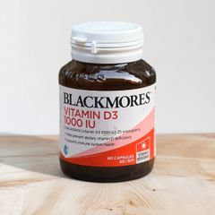 Viên uống bổ sung vitamin D3 1000IU Blackmores 60 viên