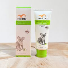 Sữa Rửa Mặt Rebirth Trà Tràm Trà Trắng 100ml - Chăm Sóc Da Mặt Sáng Khỏe, Làm Sạch Sâu, Phù Hợp Cho Da Nhạy Cảm