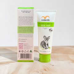 Sữa Rửa Mặt Rebirth Trà Tràm Trà Trắng 100ml - Chăm Sóc Da Mặt Sáng Khỏe, Làm Sạch Sâu, Phù Hợp Cho Da Nhạy Cảm