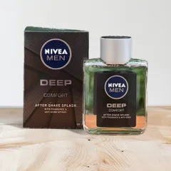 Dưỡng Da Sau Cạo Râu NIVEA Men DEEP Comforting Post Shave Splash 100ml - Giúp Làm Dịu Da, Dưỡng Ẩm, Chăm Sóc Nam Giới