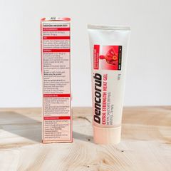 Gel bôi giảm đau Dencorub Extra Strength Heat 100g - Giảm đau xương khớp & căng cơ hiệu quả, chất lượng cao từ Úc