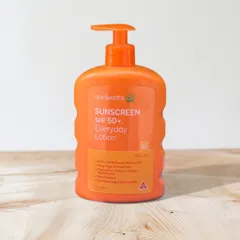 Kem chống nắng Woolworths sunscreen SPF 50+ everyday lotion 500ml