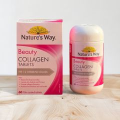 Viên uống bổ sung Collagen Beauty Nature’s Way 60 viên