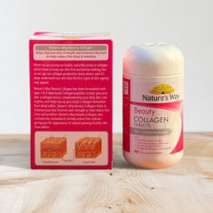 Viên uống bổ sung Collagen Beauty Nature’s Way 60 viên
