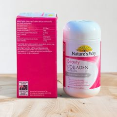 Viên uống bổ sung Collagen Beauty Nature’s Way 60 viên