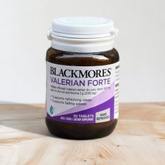 Viên uống hỗ trợ giấc ngủ Valerian Forte Blackmores 30 viên - Thực phẩm chức năng cải thiện giấc ngủ tự nhiên cho sức khỏe tốt hơn