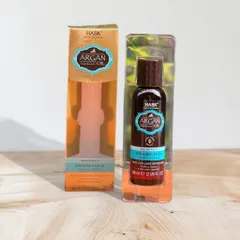 Tinh Chất Dưỡng Tóc Hask Argan Oil 59ml - Phục Hồi Tóc Khô Xơ và Hư Tổn với Dầu Dừa và Keratin từ Morocco