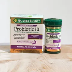 Viên uống hỗ trợ hệ tiêu hóa và đường ruột Nature’s Bounty Probiotic 10 70 viên 297486