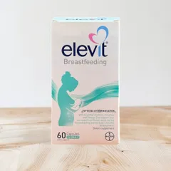 Viên uống bổ sung vitamin bầu Elevit Breastfeeding sau sinh 60 viên