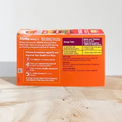 Bột bổ sung chất xơ vị cam no added sugar Metamucil 30 gói