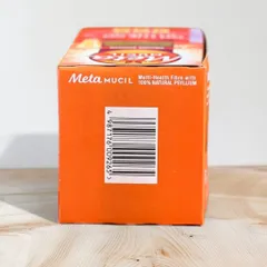 Bột bổ sung chất xơ vị cam no added sugar Metamucil 30 gói